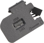 FocusFoto battery door cover with cable outlet front view for Sony Alpha camera repair