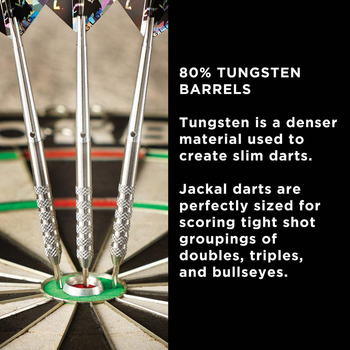 Viper Jackal dart set with aluminum shafts