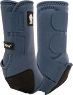 Classic Equine Legacy2 Support Boots, Front (Blue, Medium) - Image 12