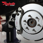 Box packaging and label for Raybestos Element3 brake pads