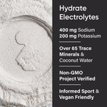 Sports Research 16 count electrolyte supplement box showing product nutrition facts.