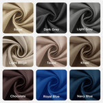 Joydeco Beige Blackout Curtains for Bedroom 63 Inch 2 Panels with Grommet | Thermal Insulated, Living Room Darkening Grommet Drapes, Noise Reducing, Light Blocking Window Treatments,52W x 63L Inch - Image 9