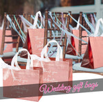 Chengu glossy metallic party favor bag close up