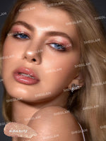 Authentic USA imported Sheglam multi use highlighter and shimmer eyeshadow packaging.