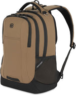 SwissGear 5505 Cecil 16" Laptop Backpack Olive - Daily Laptop Bag with Gear Attachment Options - Multiple Organizer Pockets & Padded Shoulder Straps - Image 9