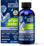 Mommy's Bliss Night Time Gripe Water 4oz bottle for infant gas relief and restful sleep