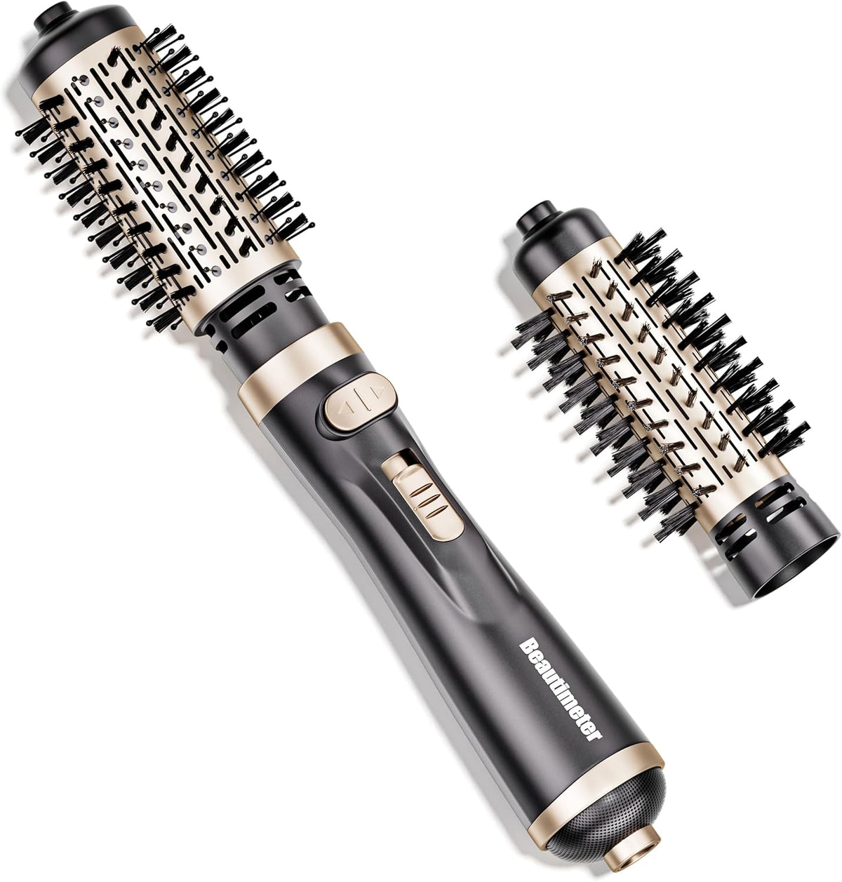 Beautimeter hair dryer brush 3-in-1 rotating hot air styler front view