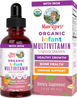 MARYRUTH'S USDA Organic Multivitamin Drops for Infants, Vegan, Non-GMO, 2oz | USDA Organic, Immune Support & Overall Wellness, Vegan, Non-GMO, Gluten Free, 2 Fl Oz - Image 11