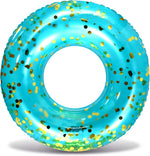 CoTa Global Poza sparkly confetti pool float front view