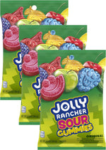 Imported American Jolly Rancher candy selection on display