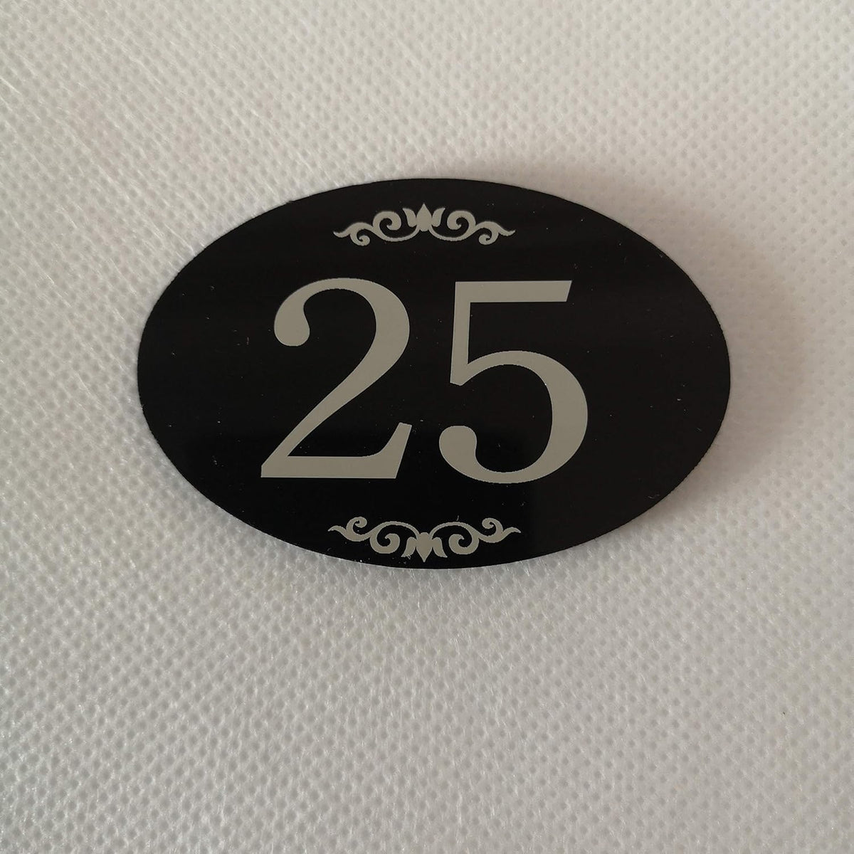StayMax number signs 1 to 25 displayed for office and gym use