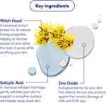 Bliss clarifying sunscreen with salicylic acid and witch hazel