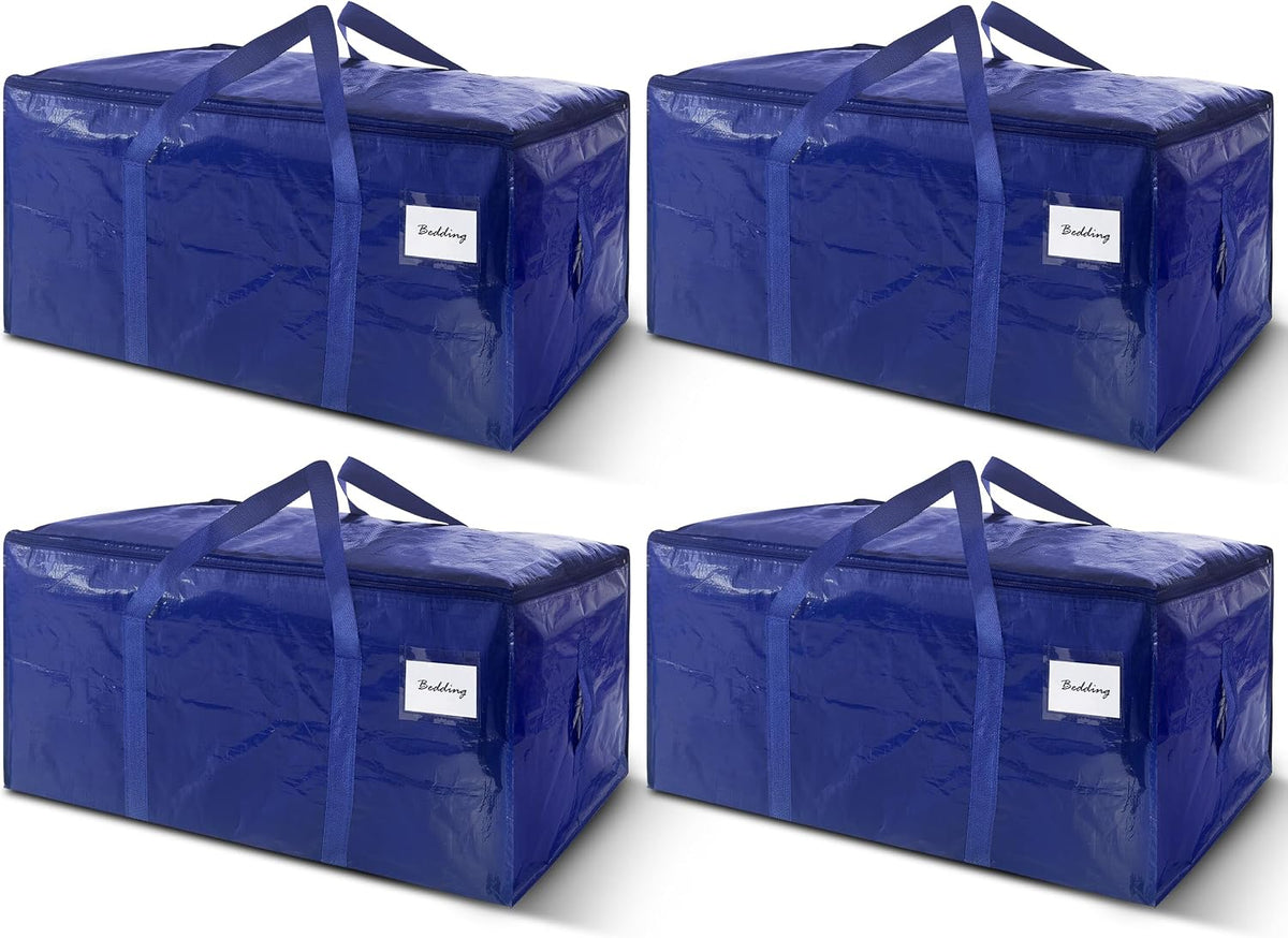 WTREE 8 pack storage bags displayed for college moving supplies