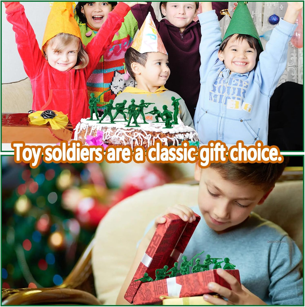 Haptime toy soldiers set for creative play