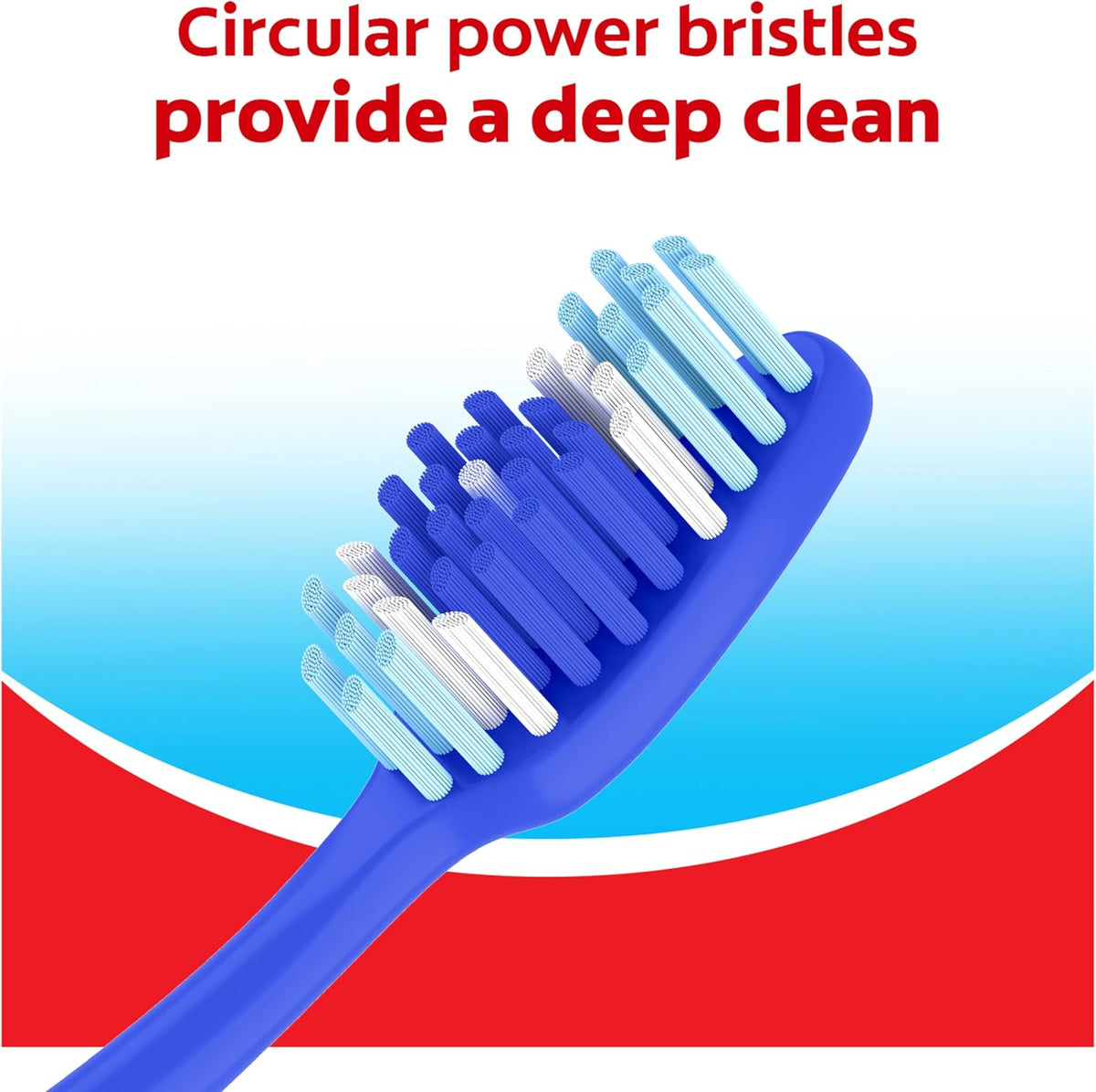 Colgate Extra Clean Medium Toothbrushes, 6 Pack - Image 4