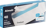 Aimoh #10 Security Mailing Envelopes Letter Size, Self Seal, 100 Count | No Window, EnveGuard Security Tint, White, 4 x 91/2 in, 24 lb paper - Image 10