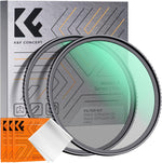 K&F Concept 49mm Black Diffusion filter kit front view