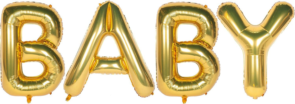 Letter Balloons 40 Inch Giant Jumbo Helium Foil Mylar Gold B | for Party Decorations - Image 9