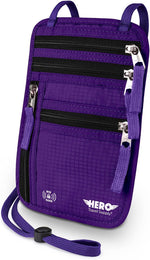 Interior view showing RFID protection layers