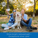 Painless topical silver nano mist application for pet burns and bites