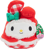 Squishmallows My Melody holiday plush front view