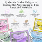 Bloomora hydrogel eye patches jar packaging