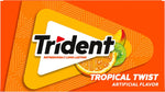 Trident Tropical Twist Sugar-Free Chewing Gum, 6 Pocket Packs of 28 Pieces (168 Total Pieces) - Image 11