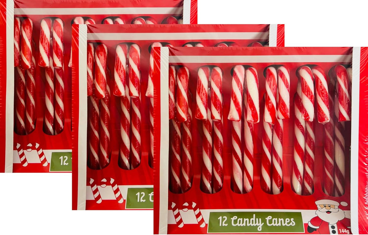 Sarah's Candy Factory Christmas Candy Canes 2 Pack (24 Pieces) | Classic Red and White Peppermint Flavor for Holiday Indulgement Kosher Bulk Individually Wrapped Great Candy Cane Gift Set - Image 9