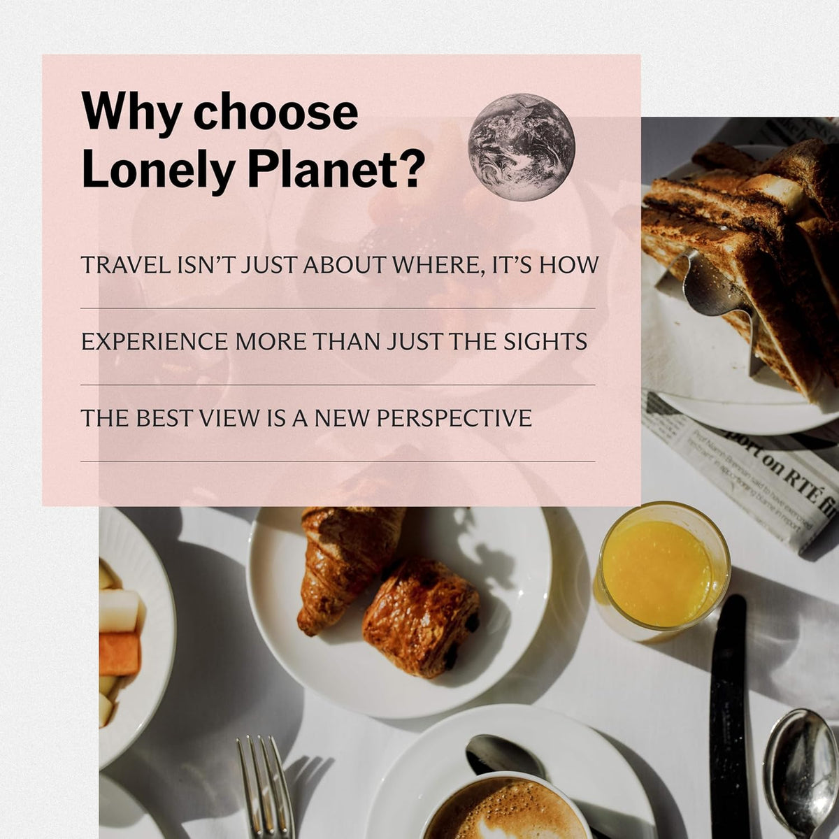 Lonely Planet Thailand travel guide sample itinerary page close up