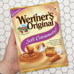 Three pack configuration of Werther's Original creamy soft caramel chews.