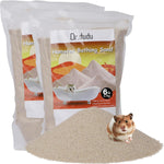 DR.DUDU Hamster Bath Sand, 2.8lb Dust Free Desert Sand or Potty Litter Sand for Hamster Chinchillas Gerbil Syrian Mice Small Animals (White) - Image 9