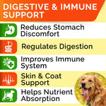 Strellalab digestive health treats nutrition label