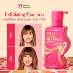 Grande Cosmetics hair care bottles side angle