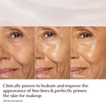 Charlotte Tilbury Magic Cream moisturizing daily face primer side angle view showcasing the golden lid