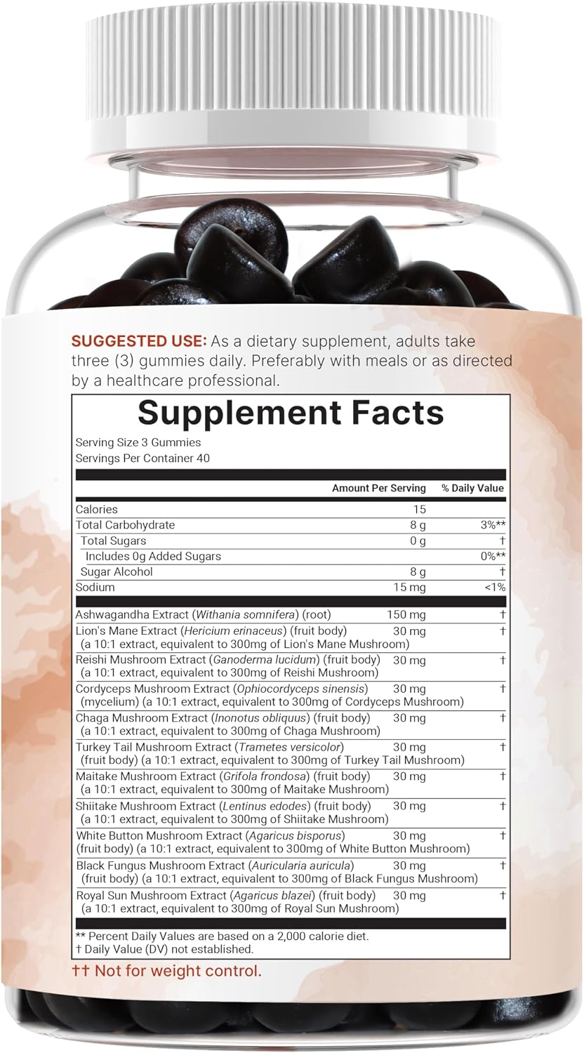 Micro Ingredients Mega Mushroom Gummies daily wellness lifestyle view