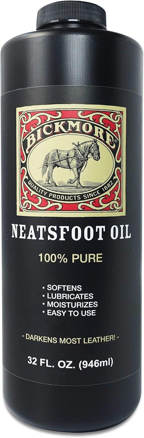 Bickmore 100 percent pure neatsfoot oil leather conditioner front view
