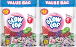 Bulk pack of USA imported dual candy and bubble gum suckers