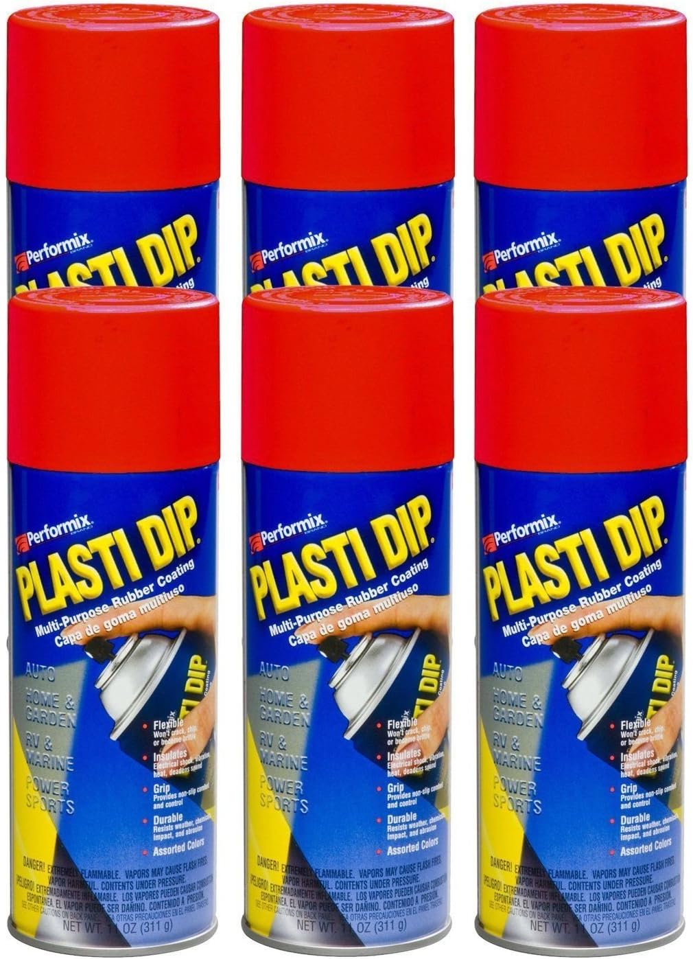 Plasti Dip rubber coating nozzle and spray cap close up