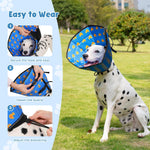 Avont dog cone alternative water-repellent fabric detail