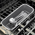 IWNTWY compact dish rack filled with kitchen utensils