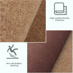 ZGR sand carpet runner showing textured surface pattern
