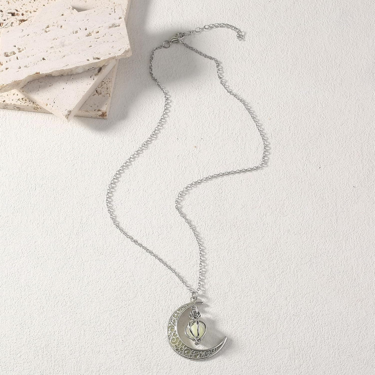 EEQQBZ fantasy fairy necklace glowing in the dark