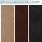 ZGR runner rug packaging and rolled presentation view