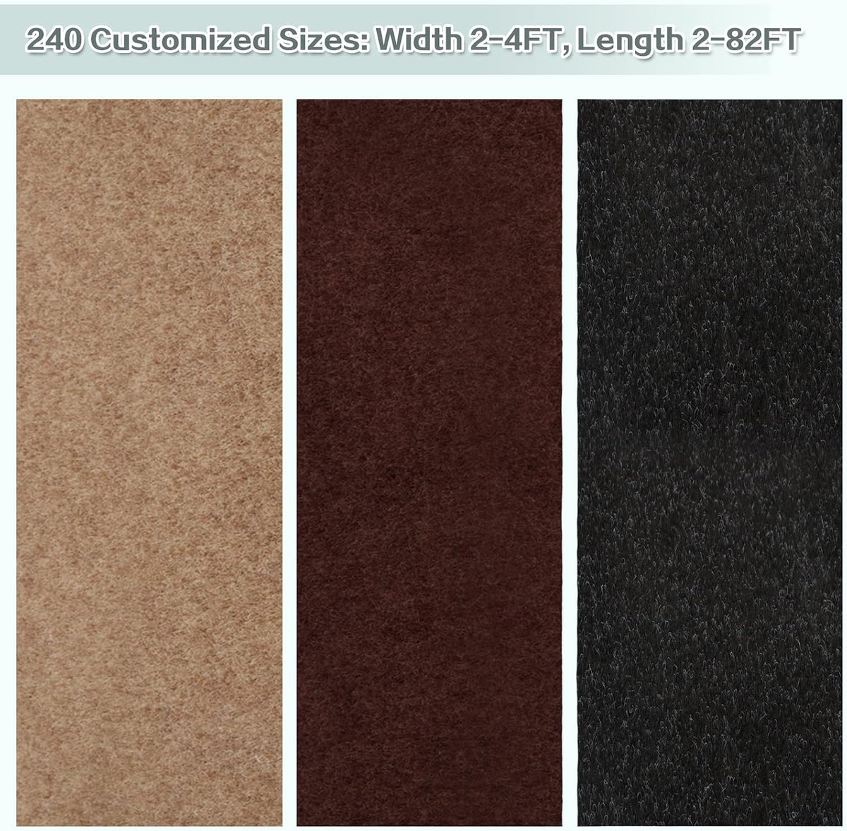 ZGR runner rug packaging and rolled presentation view