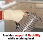 ACE hand support showing adjustable strap
