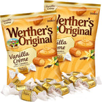 Werther's Original Vanilla Creme Soft Caramels front view imported pack of 2