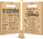 YeohJoy anniversary and birthday keepsake board packaging overview
