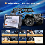 Thinkcar automotive diagnostic scanner showing reset functions menu