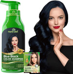 Herbishh Black Hair Dye Shampoo for Gray Hair Coverage 500ml - Image 10