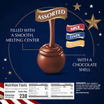 Back view of Lindt USA 250th celebration chocolate bag with ingredients
